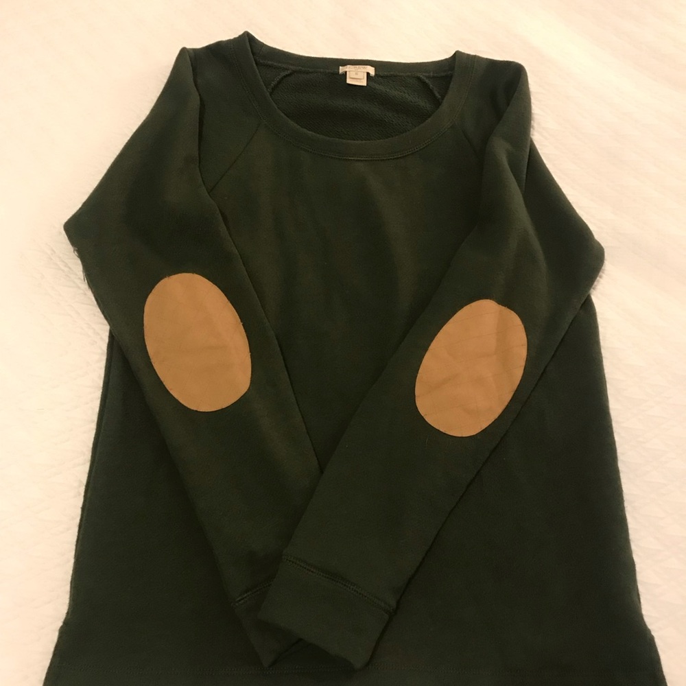J.Crew Elbow Patch Sweater